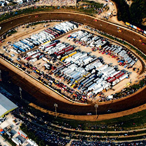 Eldora Speedway aerial view