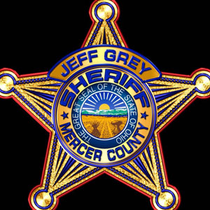 Mercer County Sheriff logo, sheriffs badge